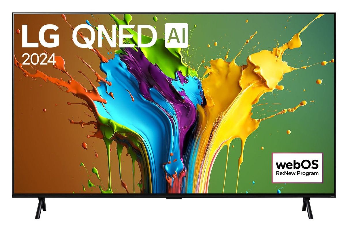 טלוויזיה 98 חכמה LG QNED ברזולוציית 4K דגם: 98QNED89T6A מתצוגה