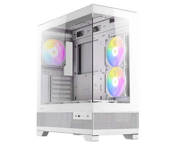 מארז לבן  Antec CX700 ARGB White ATX 3X120MM FANS ARGB USB-C