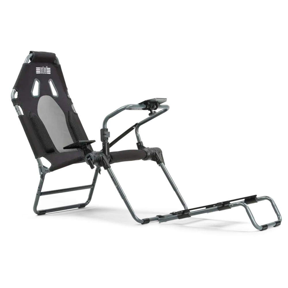 עמדת סימולציה מתקפלת Next Level Racing GTLite Carbon Grey – מבנה קל משקל – קיפול מלא – תושבות מתכווננות