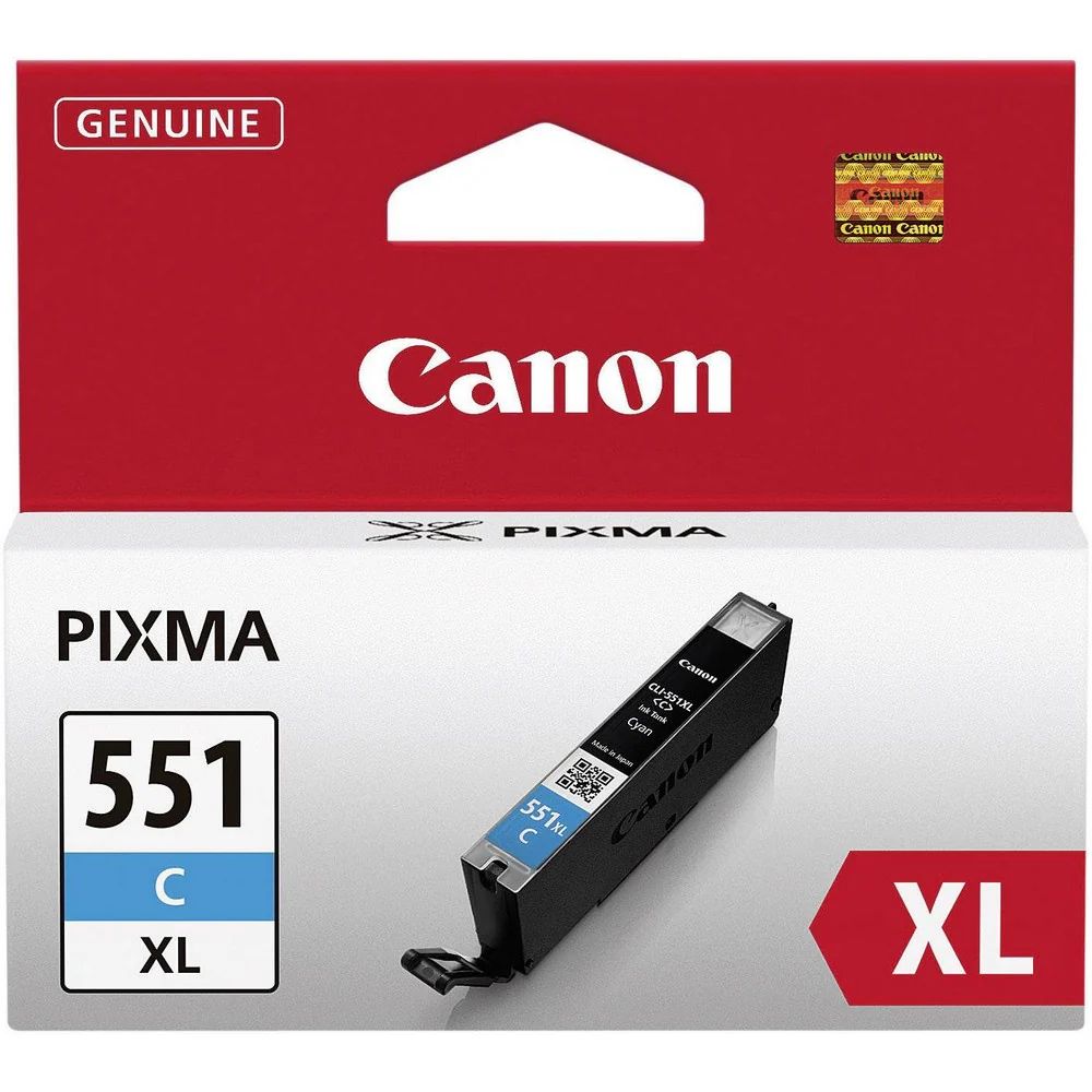 מילוי קנון ציאן CLI-551XL-C ip7250