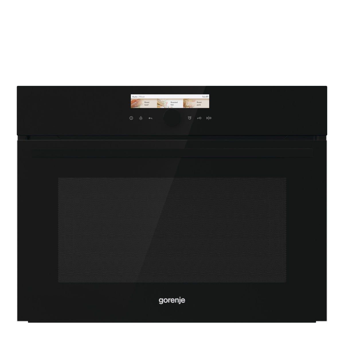 תנור בנוי gorenje משולב מיקרו 45 סמ דגם BCM598S17BG