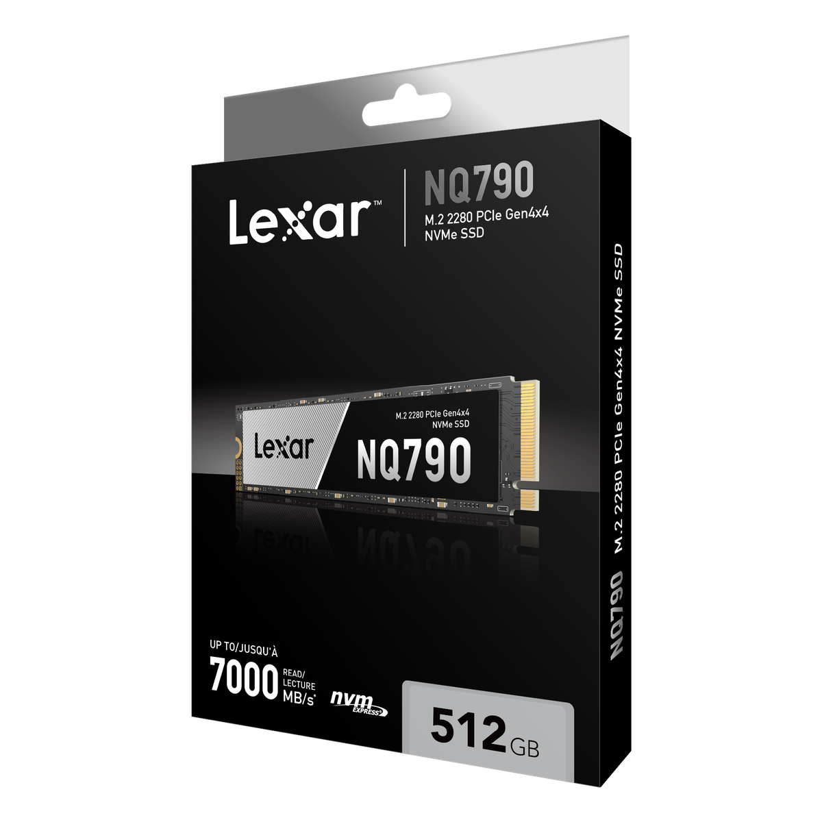 Lexar SSD LNQ-790 512GB M.2 NVMe High Speed PCIe Gen 4X4