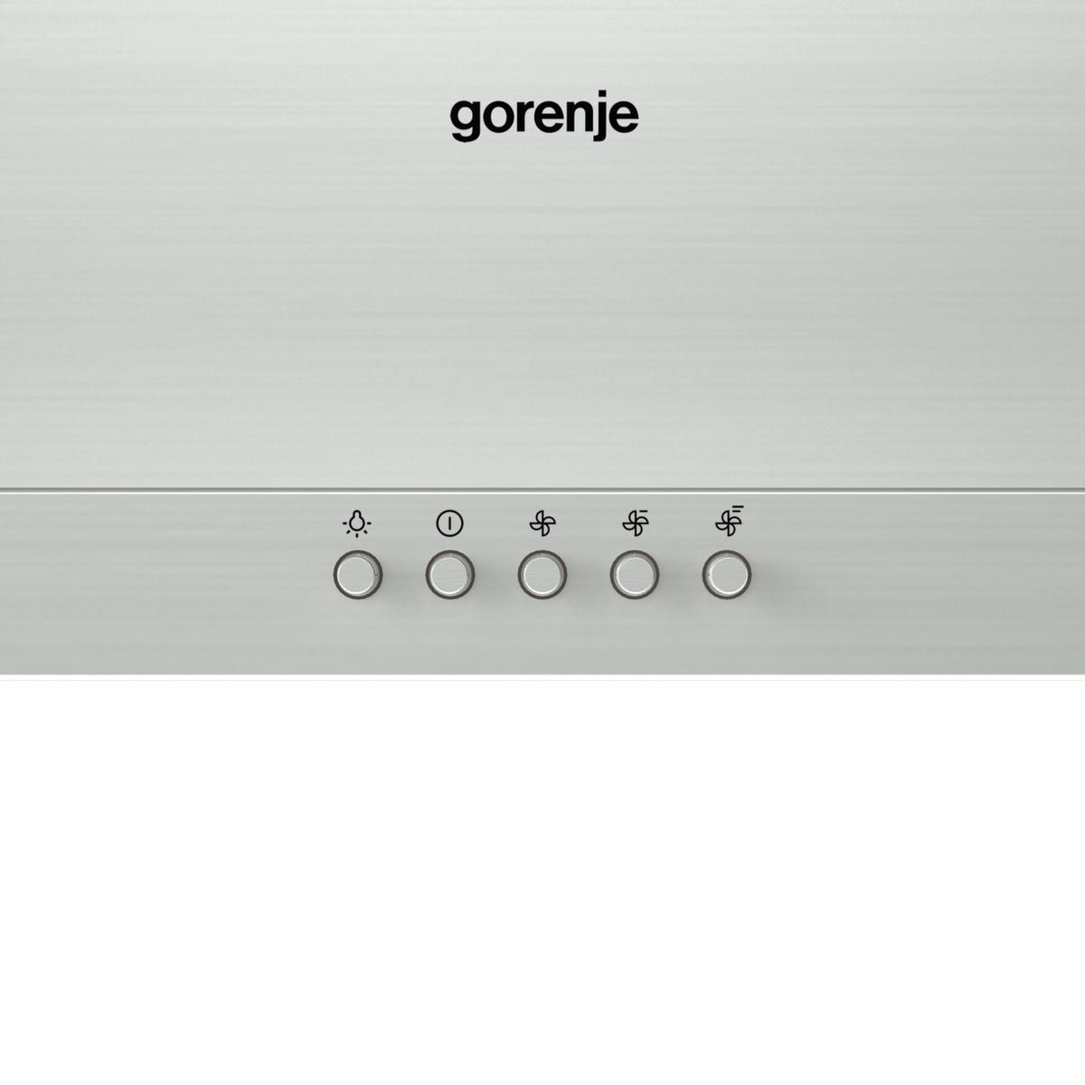 קולט אדים צמוד קיר gorenje בגימור נירוסטה דגם WHT923E5X