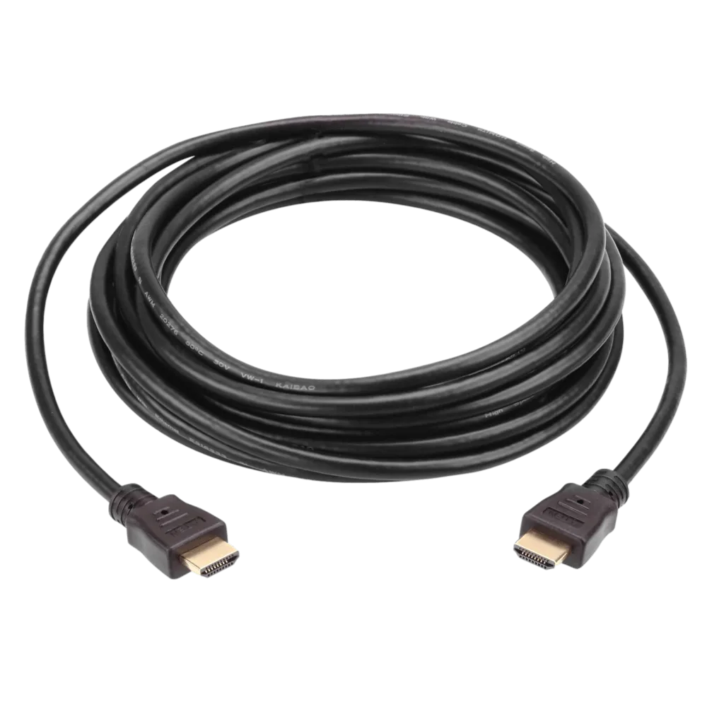 כבל HDMI 10 מטר מהירות גבוהה עם Ethernet ATEN זהב מצופה באחריות יבואן רשמי