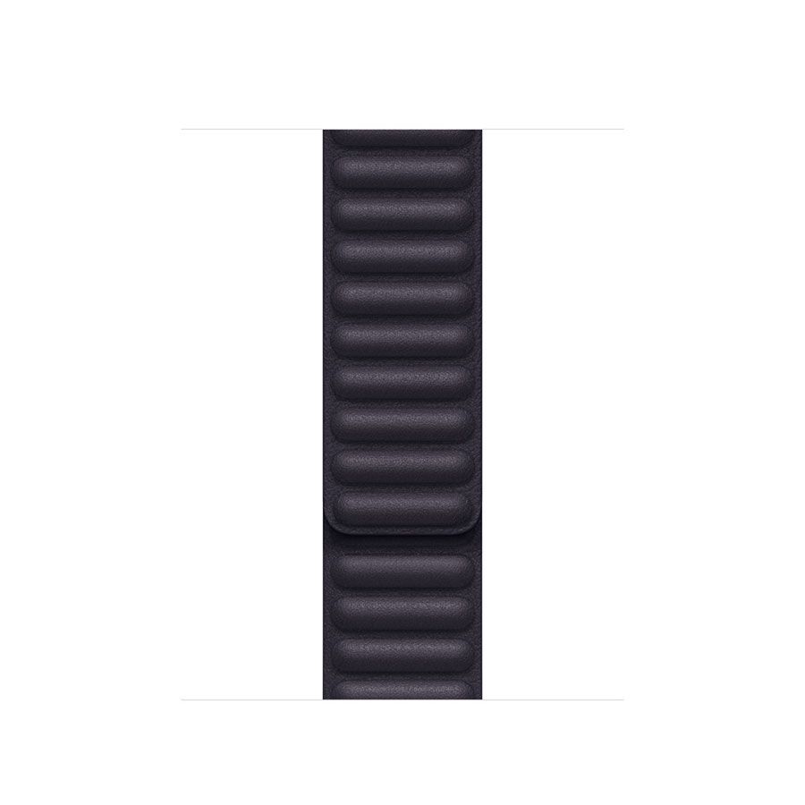 Apple Watch 41 45mm Leather Link - Ink