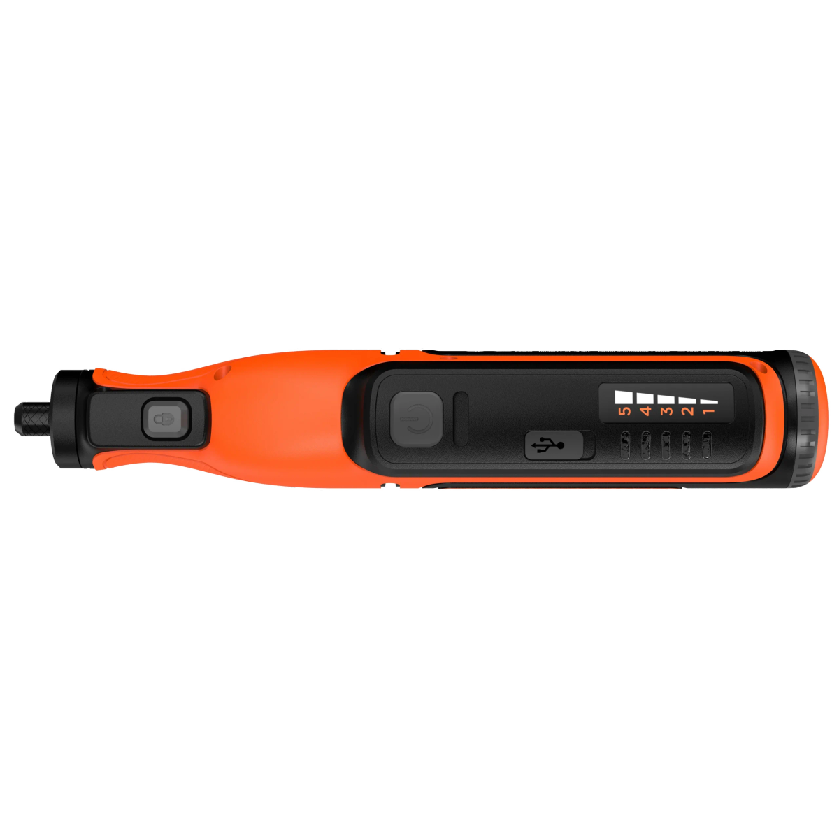 Multitool נטען 48 אביזרים BLACK&DECKER 7.2V סוללת ליתיום 1.5Ah מהירות 3500-29500 סל"ד באחריות יבואן רשמי
