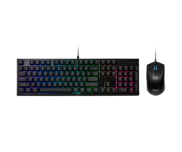 סט חוטי גיימינג מקשים סמי מכאניים Cooler Master MS111 RGB