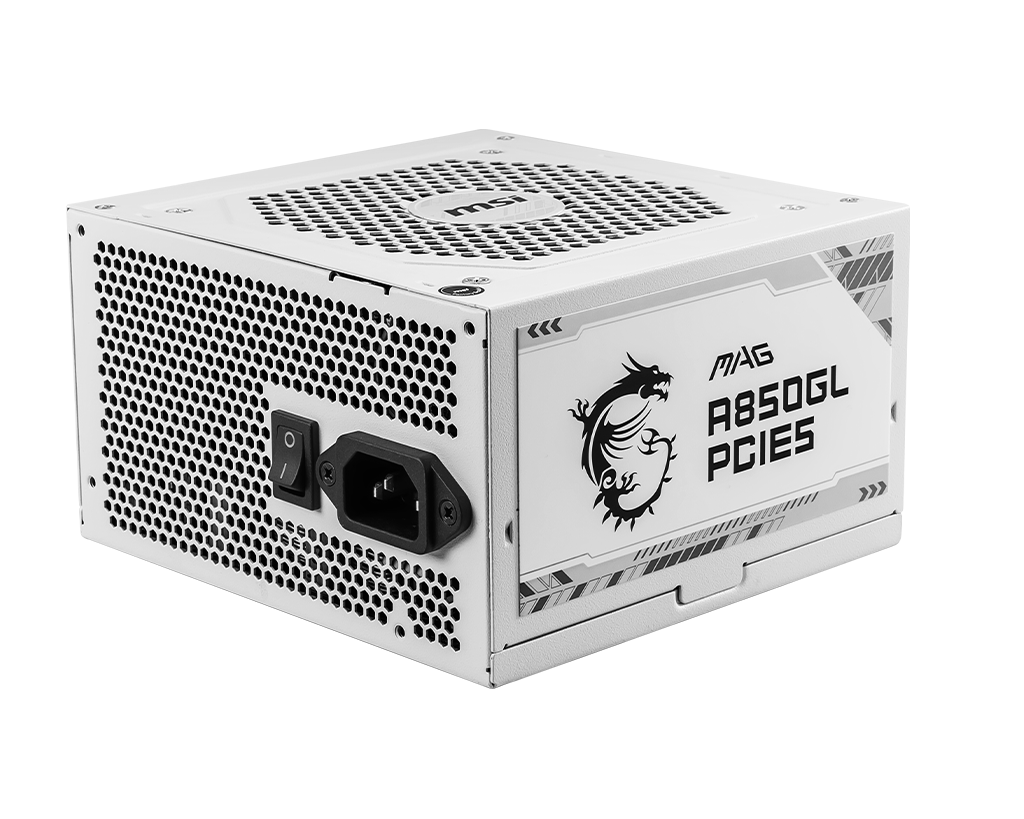MSI  MAG A850GL PCIE5 WHITE 80+ GOLD