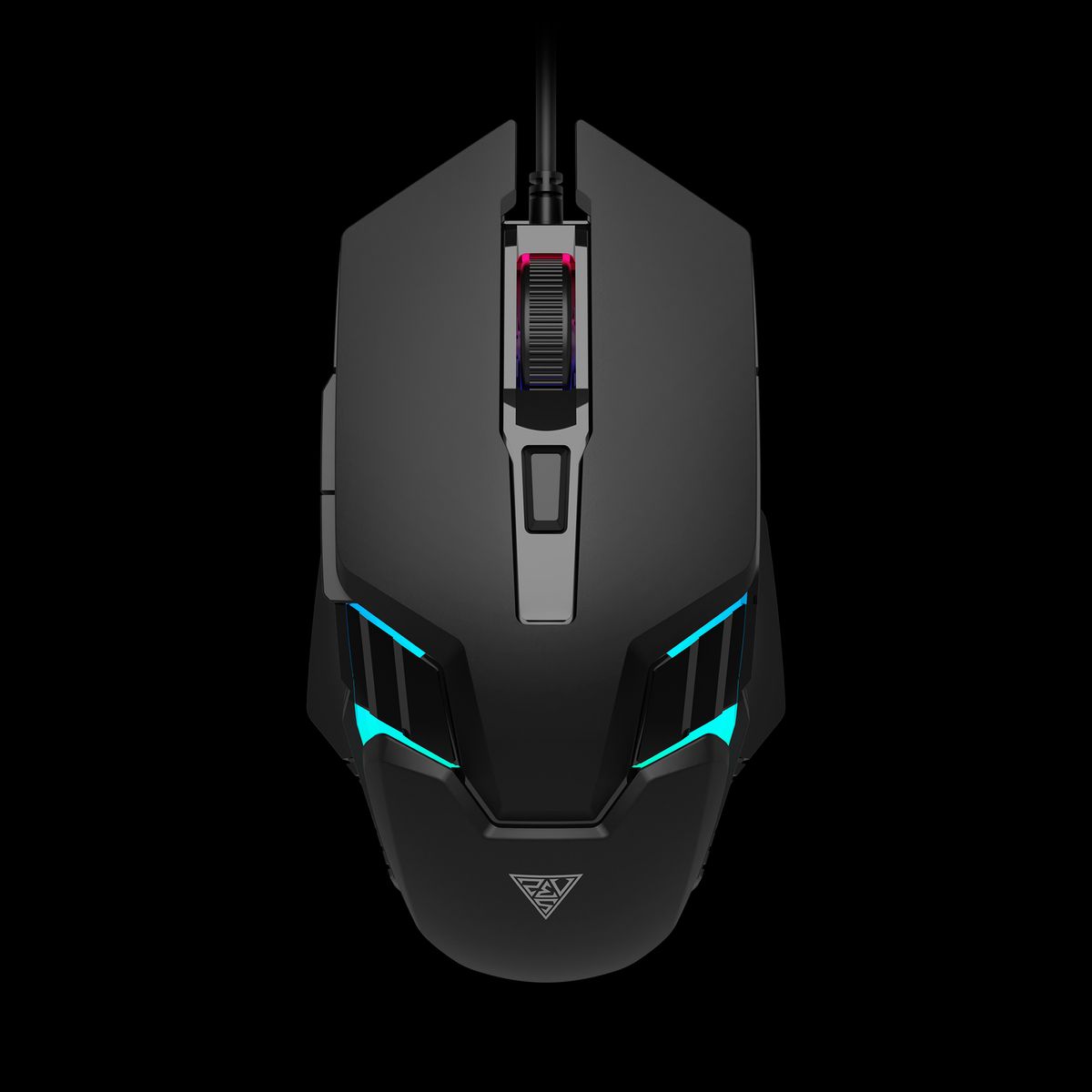 עכבר גיימינג GAMDIAS AURA GS4 3600DPI USB עם 6 כפתורים חכמים באחריות יבואן רשמי