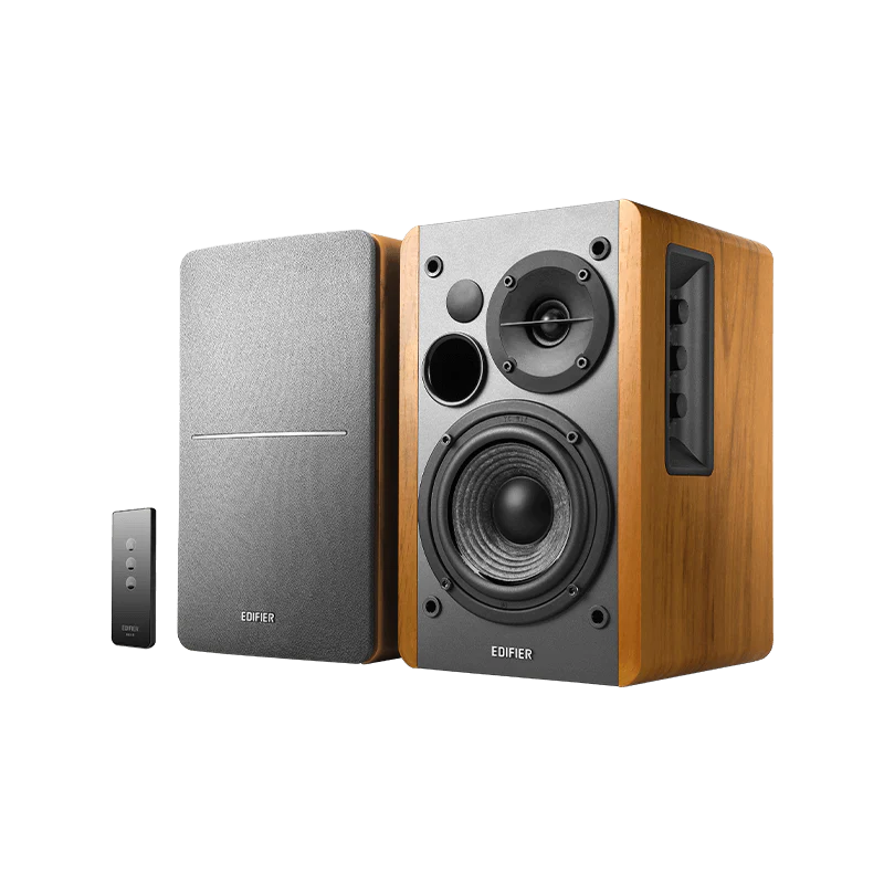Edifier R1280T - Powerful Bookshelf Speakers - Retro(brown)