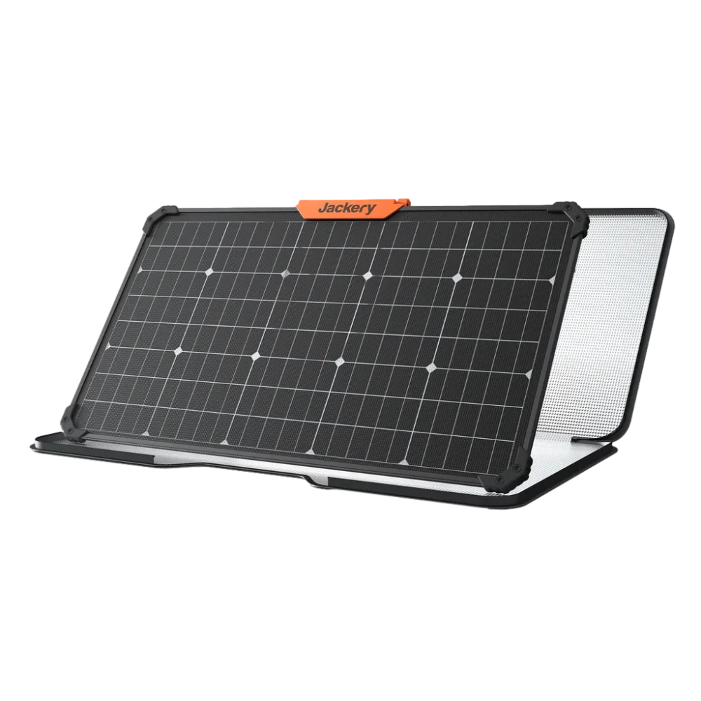 פאנל סולארי Jackery SolarSaga 80W – מונו-קריסטלי דו-צדדי – עמידות IP68 – משקל 5.1 ק"ג