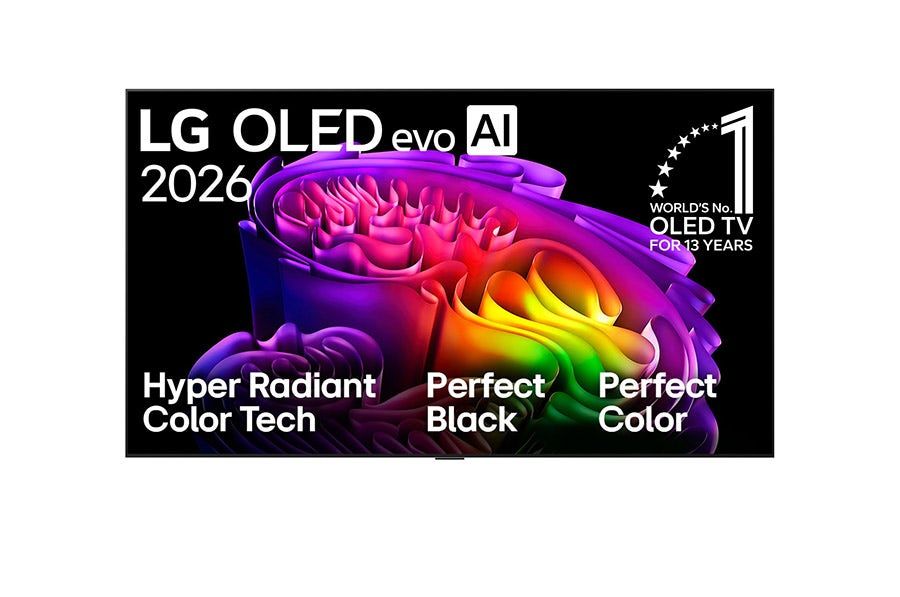 טלוויזיה חכמה LG OLED evo 83'' – 4K UHD – מעבד אלפא 11 AI – 120Hz – webOS 26 – דגם OLED83G66LW