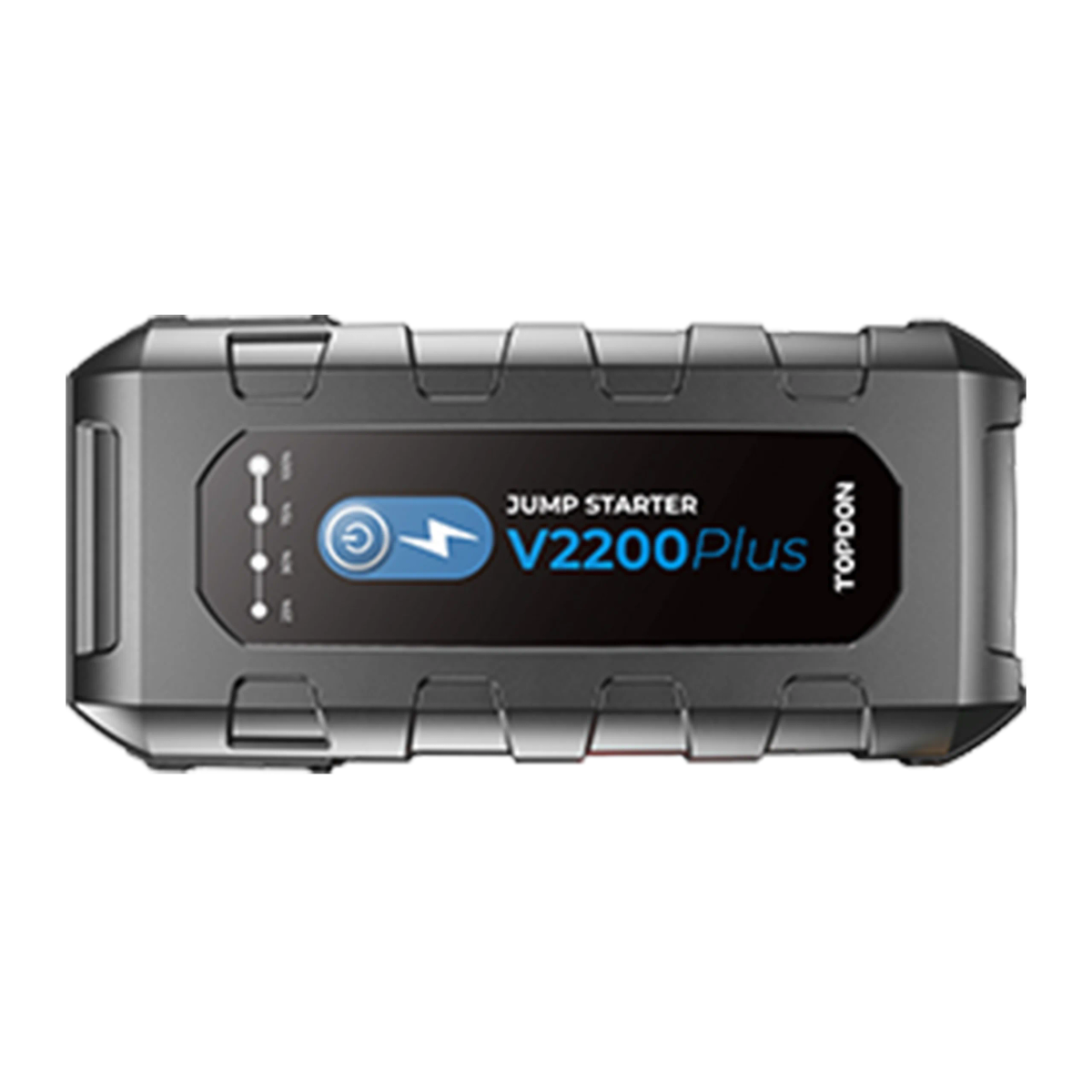 בוסטר התנעה לרכב TOPDON V2200Plus 2200A 12V עד 8L בנזין 6L דיזל באחריות יבואן רשמי