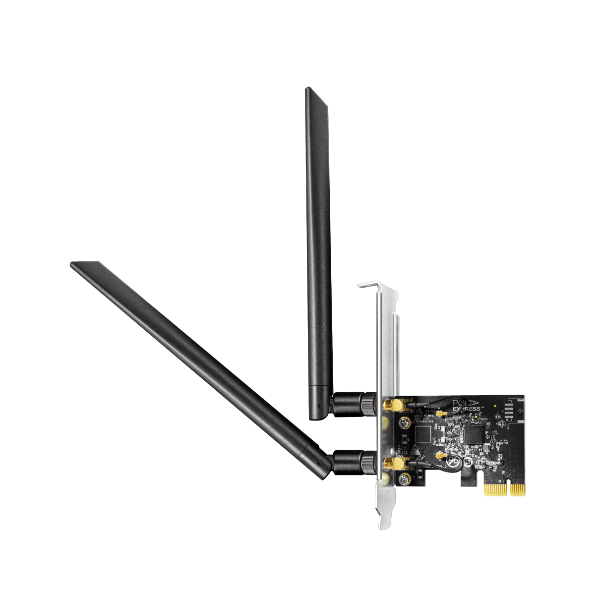 כרטיס רשת אלחוטי Cudy WE1300 – AC1300 Dual-Band – ממשק PCI-E – 2 אנטנות ניתנות להסרה
