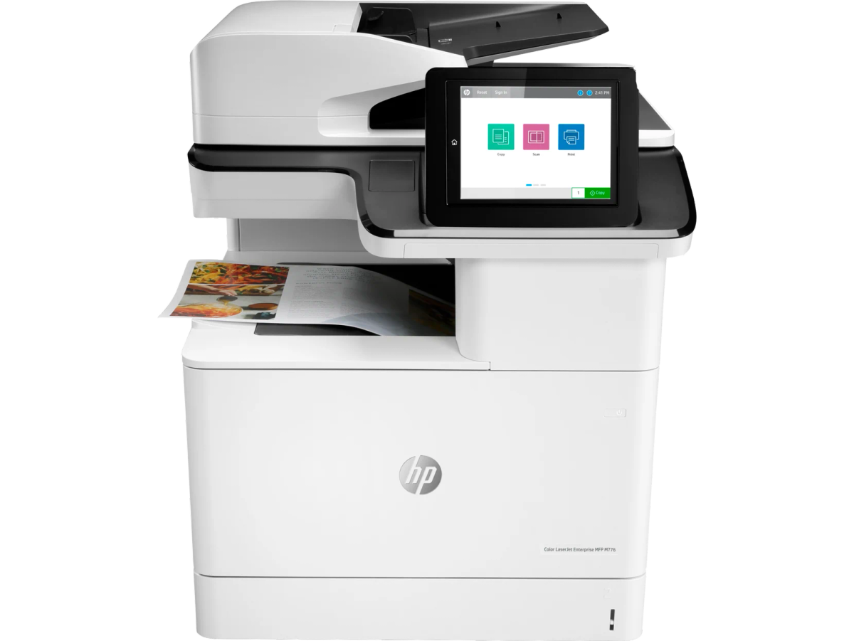 מדפסת HP קולור ליזרג'ט Ent M776dn