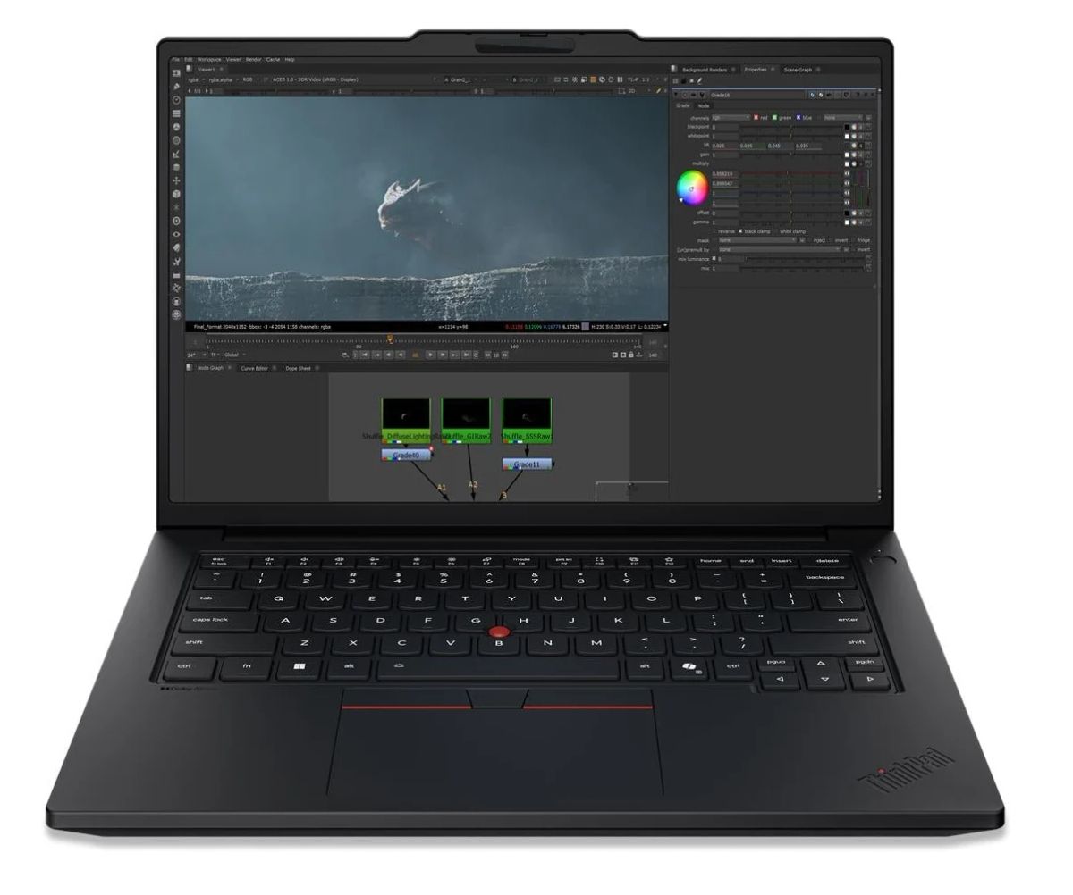 תחנת עבודה ניידת Lenovo ThinkPad P14s G7 – Intel Core Ultra 7 356H – 32GB – 1TB SSD – NVIDIA RTX PRO 500 – מסך "14.5 WUXGA – Windows 11 Pro
