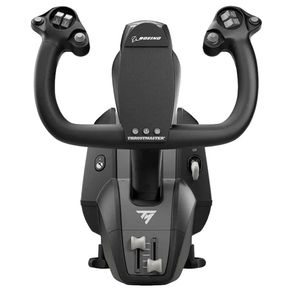 מערכת הגה טיסה Thrustmaster TCA Yoke Pack Boeing Edition – הגה 1:1 + מצערת 3 צירים + תושבת – Xbox ו-PC