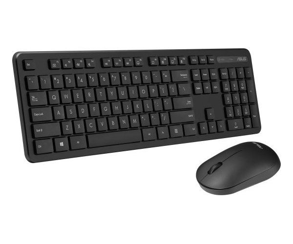 סט אלחוטי 3 שפות ASUS CW100 KEY+MOUSE HEBREW ENGLISH RUSSIAN