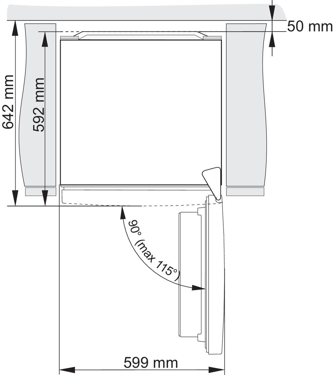 מקרר 2 דלתות gorenje  מקפיא תחתון 329 ליטר בגימור שחור מטאלי דגם NRK619EABXL4