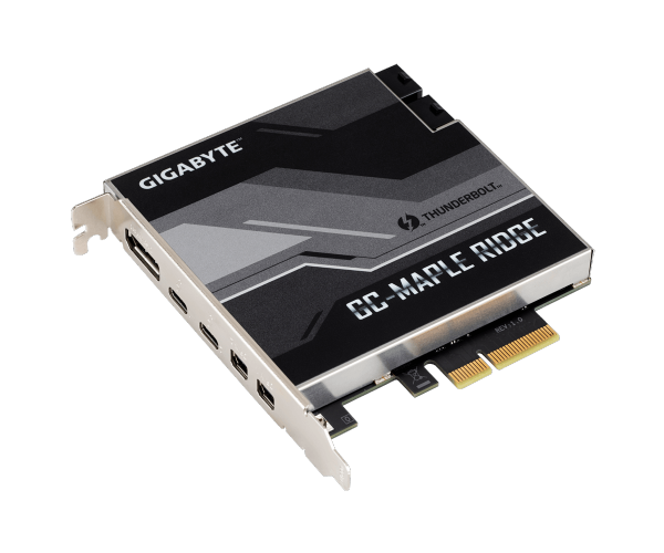 כרטיס הרחבה ללוחות Gigabyte נתמכים  Gigabyte Thunderbolt 4
