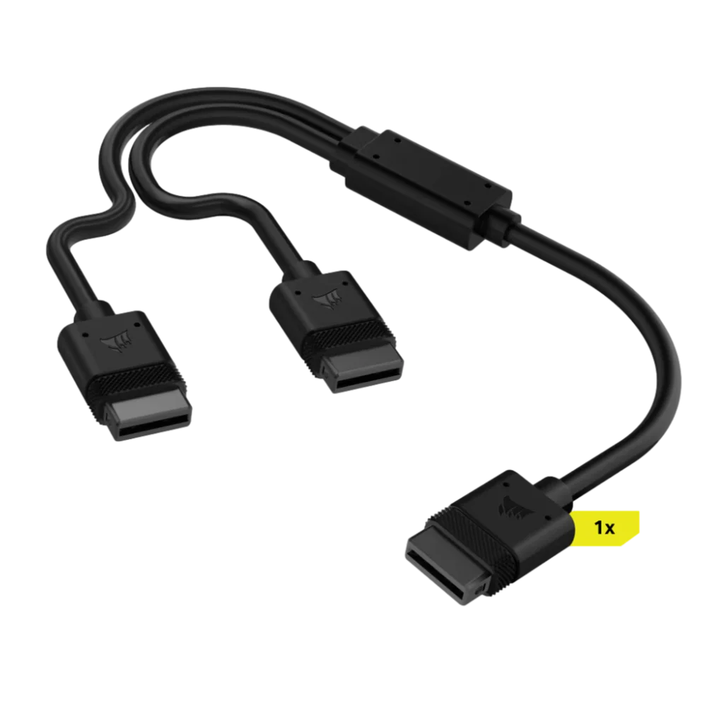 בקר תאורה Corsair iCUE Lighting Node PRO RGB – 4 פסי תאורה – 40 נוריות LED – שליטה בתוכנת iCUE