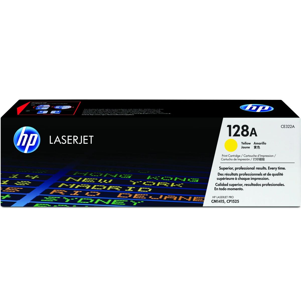 טונר צהוב CP-1525 1415 מקורי CE322A