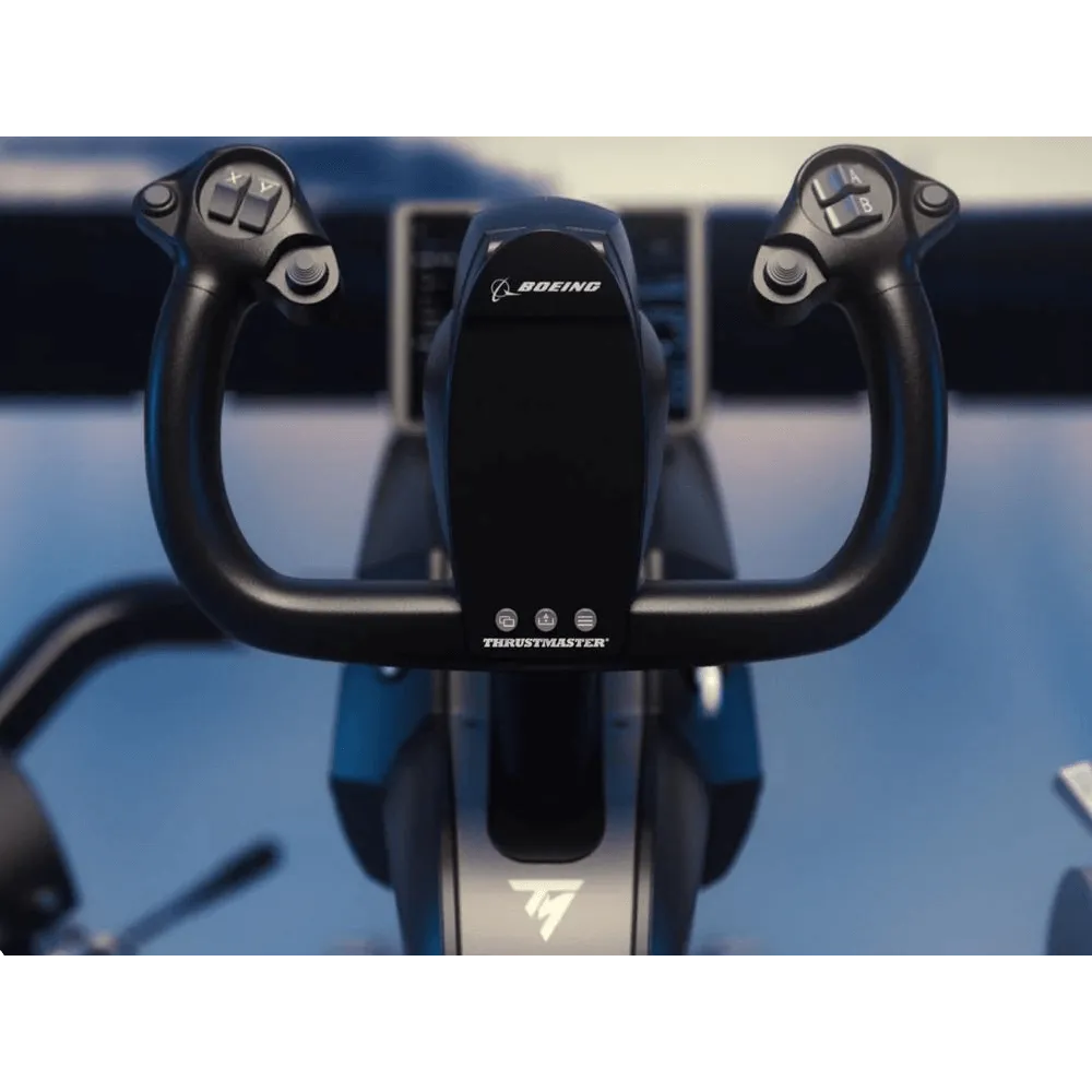 הגה טיסה Thrustmaster TCA Yoke Boeing Edition – הגה 1:1 – חיישני H.E.A.R.T מגנטיים 16 סיביות – Xbox ו-PC