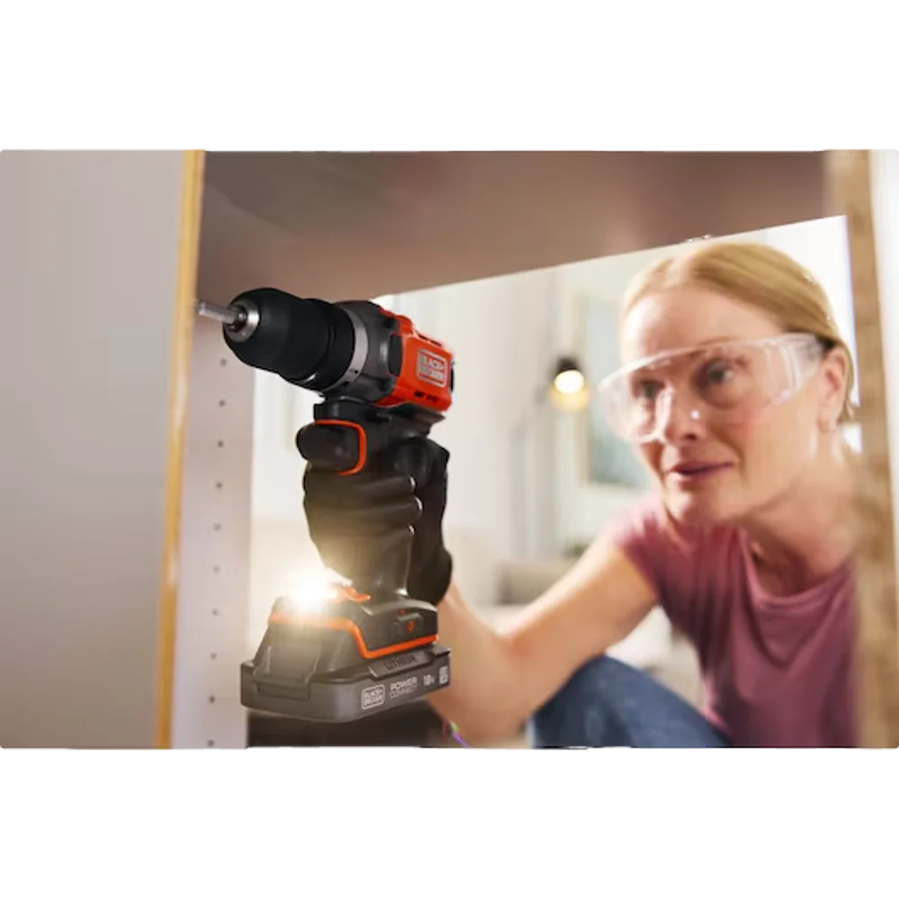 מברגת קידוח BCD382D1XC-QW מבית BLACK&DECKER