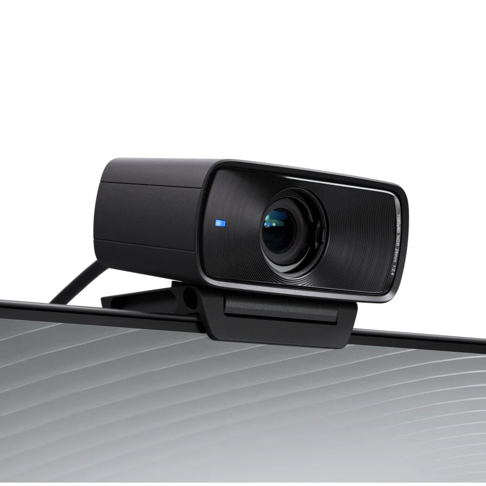 מצלמת רשת Elgato Facecam MK2 – Full HD 1080p ב-60fps עם HDR – חיישן Sony STARVIS – עדשת זכוכית Elgato Prime f/2.4 24 מ"מ – שדה ראייה עד 84° – חיבור USB 3.0