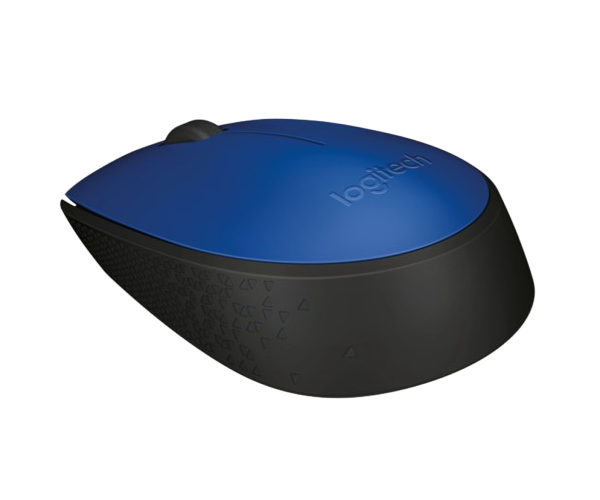 עכבר אלחוטי Logitech M171 – צבע כחול – חיבור אלחוטי 2.4GHz