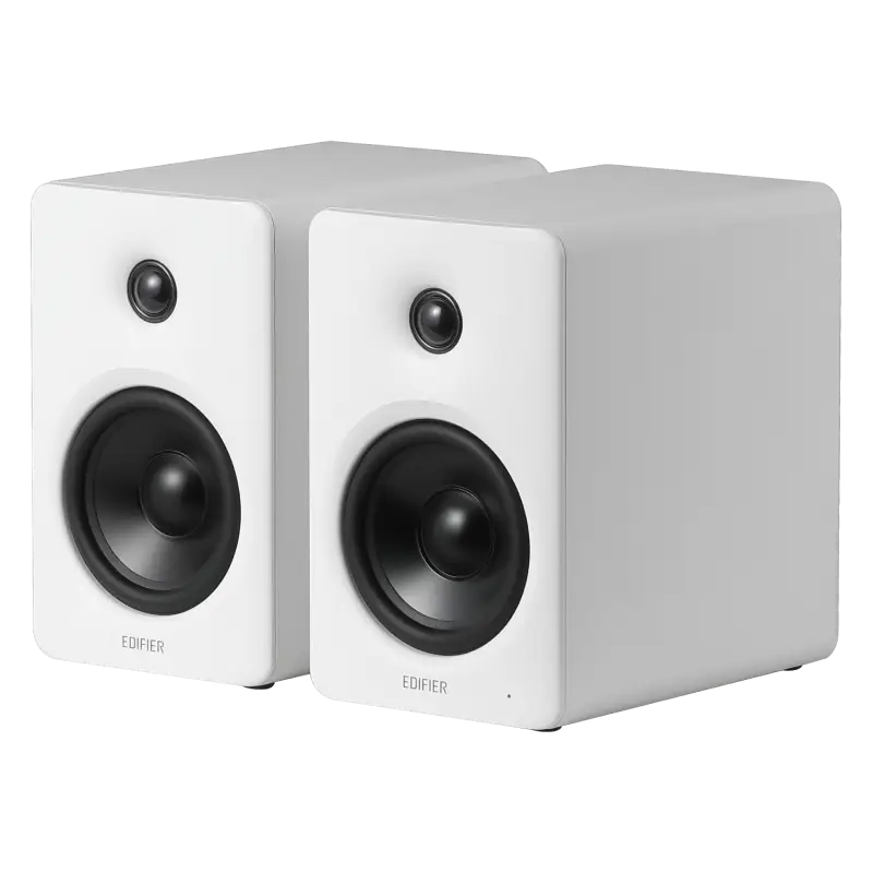 רמקולים אקטיביים Edifier M90 – הספק 100W RMS – טווח 50Hz-40kHz – HDMI eARC – Bluetooth – לבן