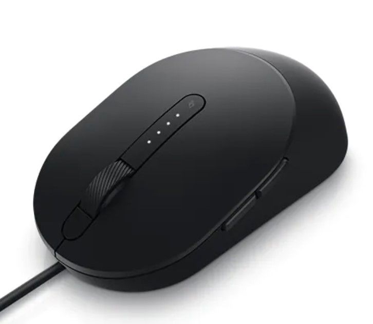 Dell Laser Wired Mouse - MS3220 - Black