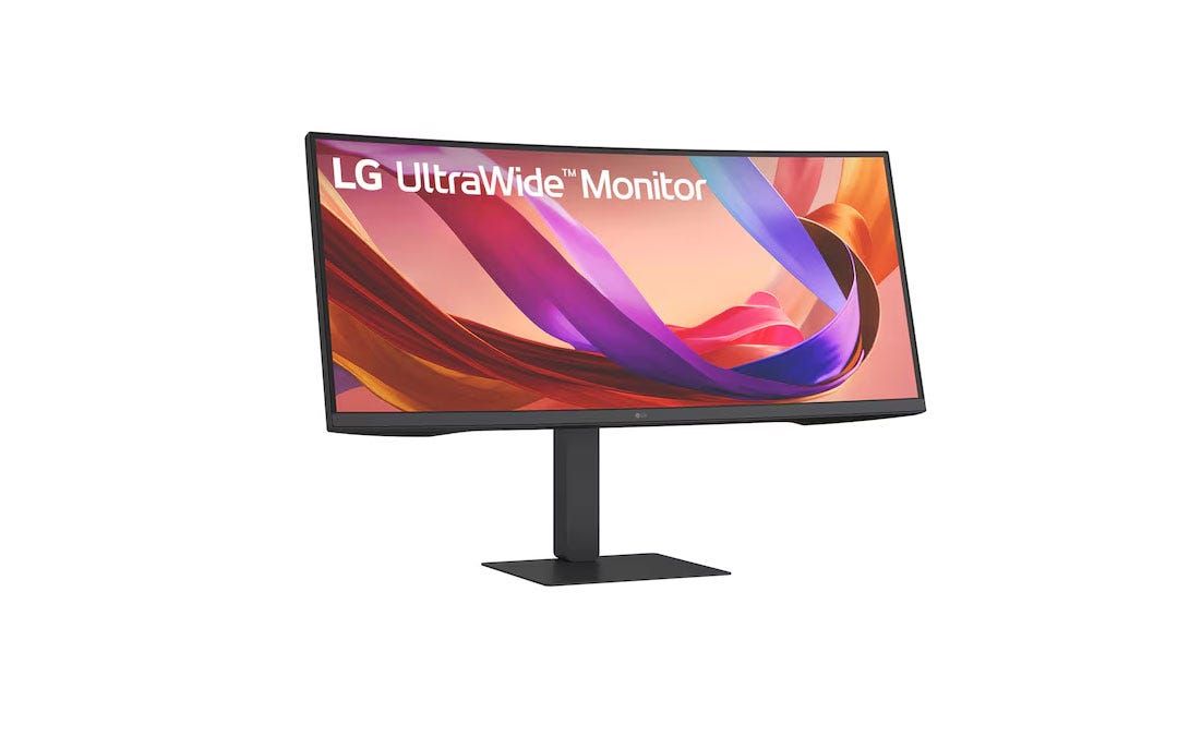 מסך מחשב קעור ''34 UltraWide™ WQHD IPS תוצרת LG דגם: 34U650A-B
