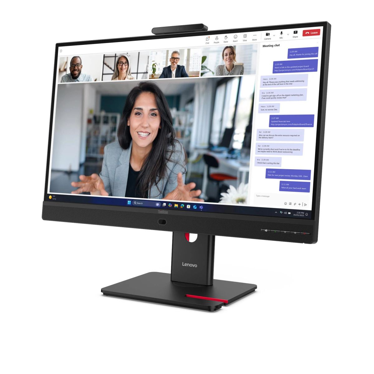 LENOVO ThinkVision T27QD-4v |2560x1440|Camera|Speaker|3YR