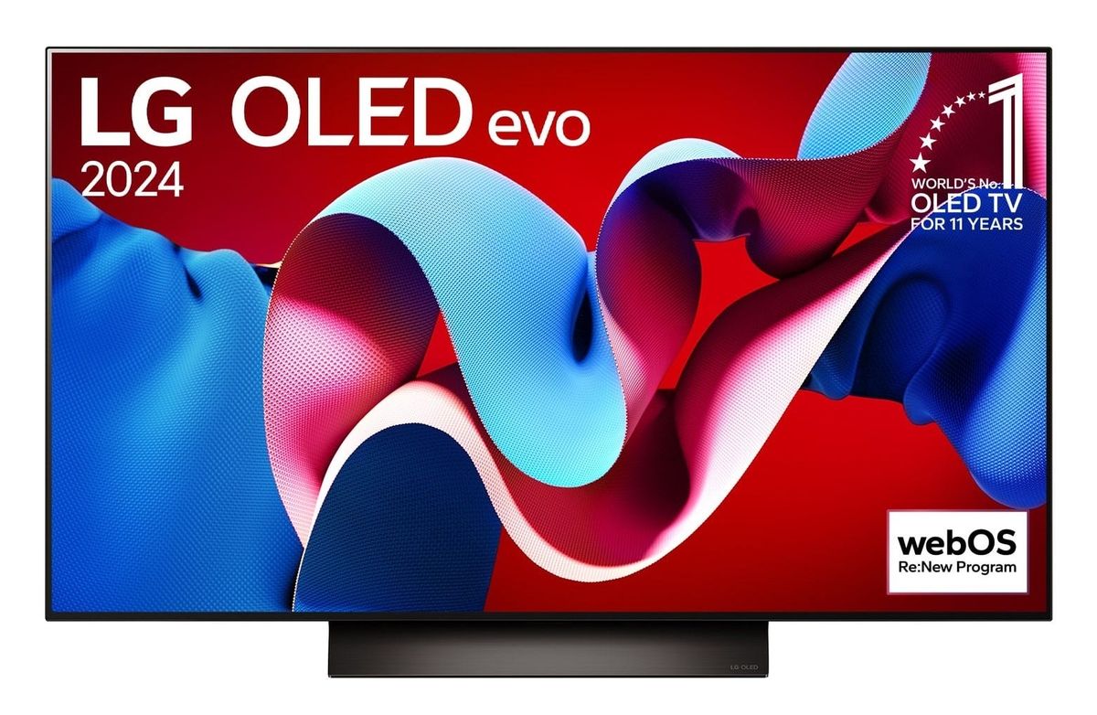 טלוויזיה 48 חכמה LG OLED evo ברזולוציית 4K דגם: OLED48C46LA