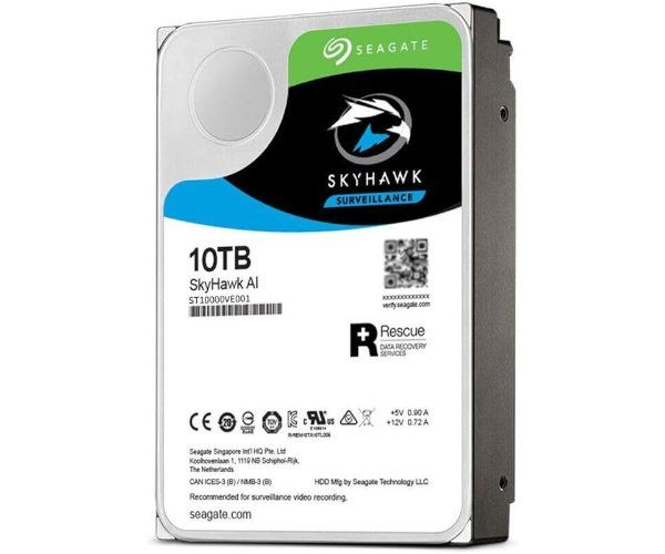 דיסק Seagate Skyhawk AI Survailance 10TB 3.5 7200rpm 256MB Cache