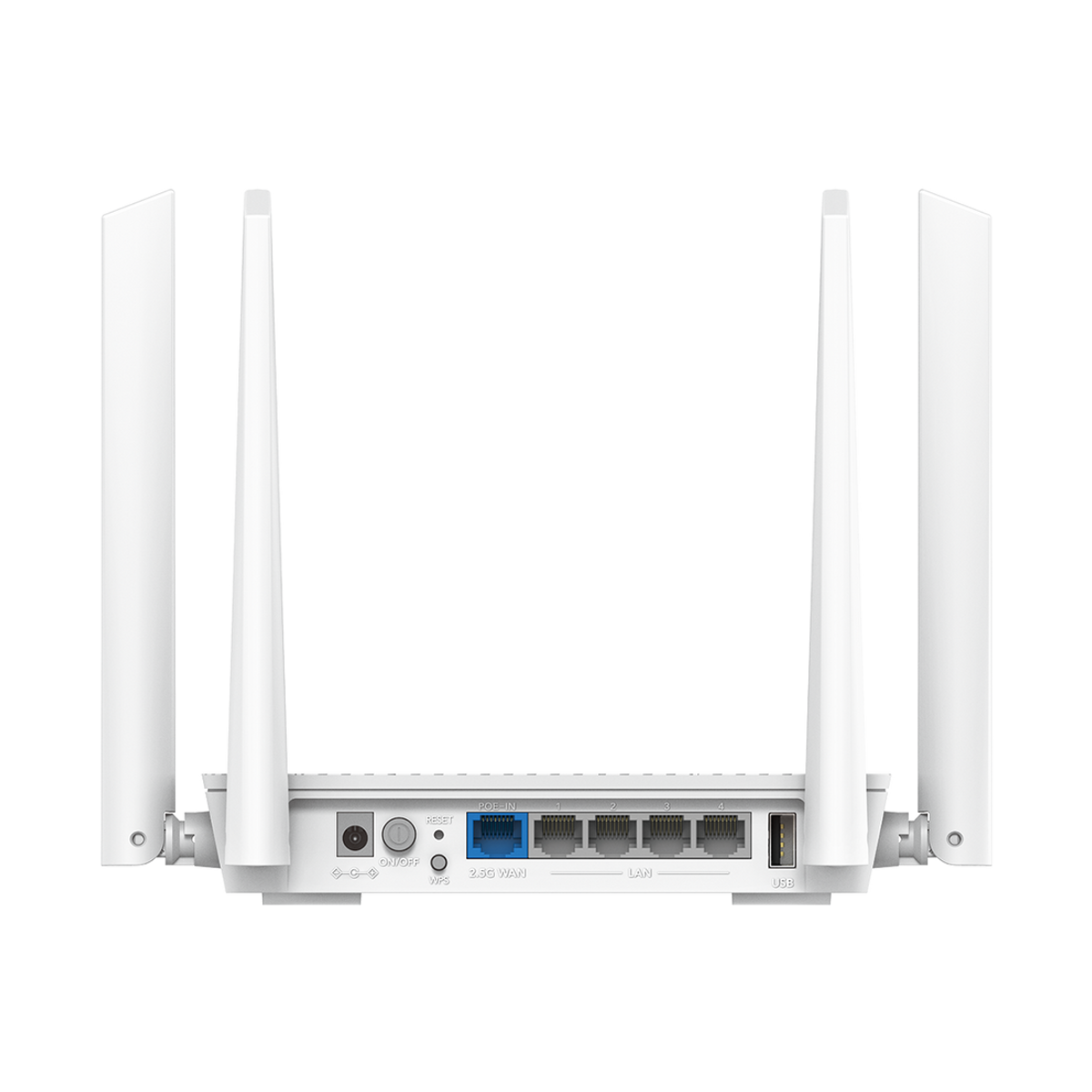 נתב Cudy WR3000P AX3000 Wi-Fi 6 – מהירות עד 3000Mbps – תקן Wi-Fi 6 – יציאת WAN 2.5G עם PoE – 4 יציאות Gigabit