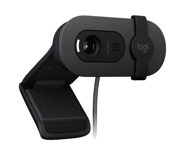 מצלמת רשת LOGITECH BRIO 105 FHD Built in Mic Auto Brightness