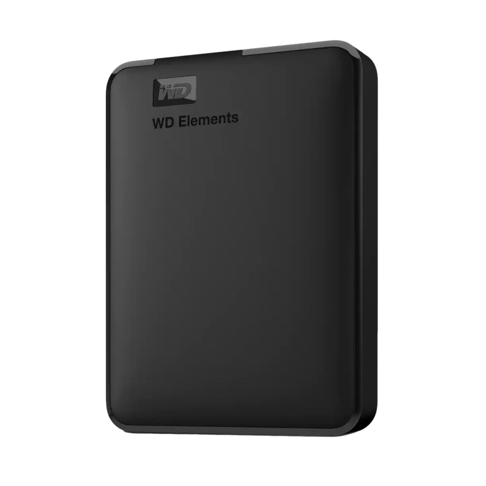 כונן 6TB WD Elements Portable מבית WD בצבע שחור