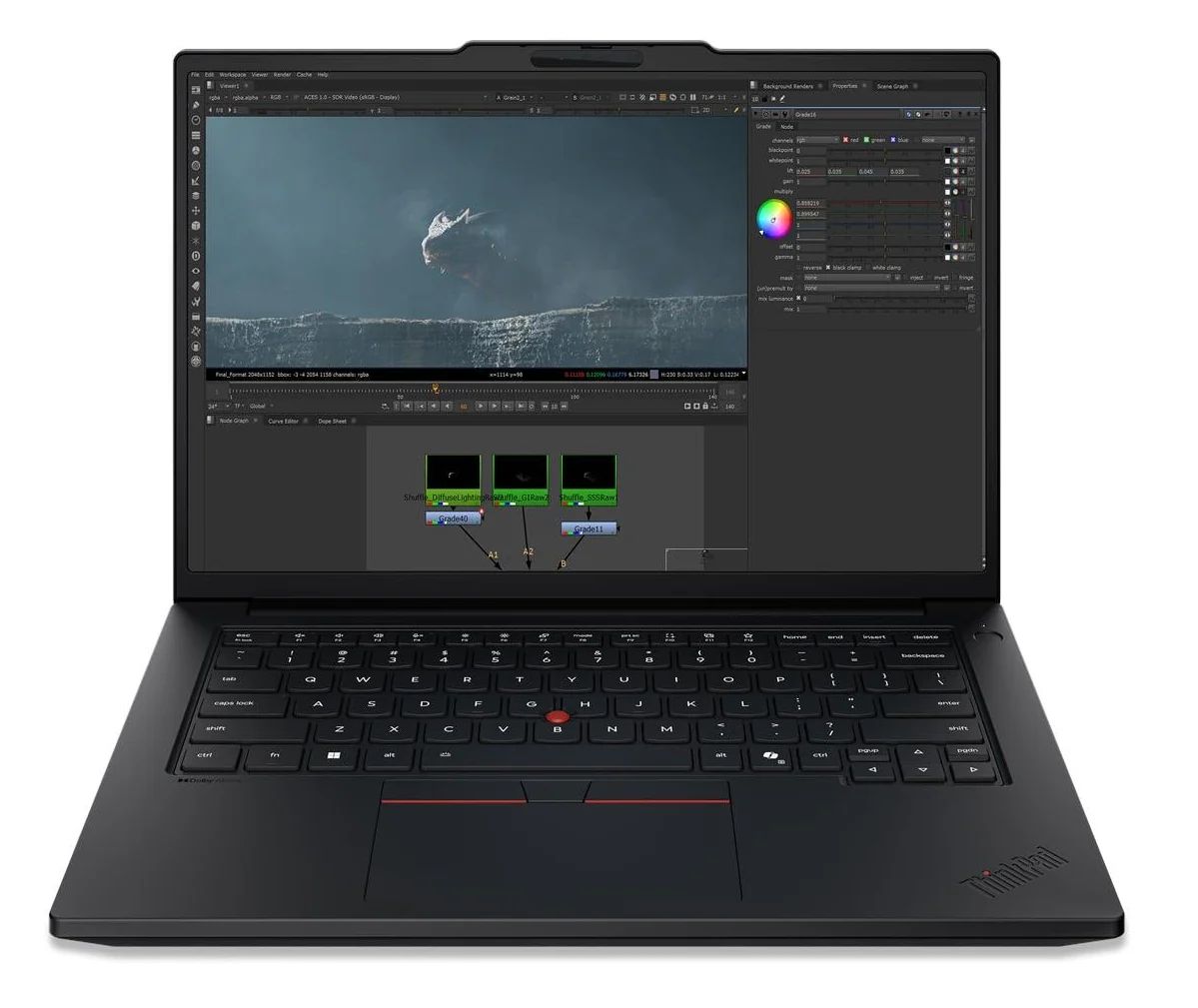 מחשב נייד Lenovo ThinkPad P14s G7 – מסך 14.5″ WUXGA – Intel Core Ultra X9 388H – זיכרון 32GB – אחסון 1TB SSD – Windows 11 Pro