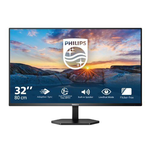 מסך מחשב Philips 32E1N3100LA בגודל 31.5'' Full HD VA עם רמקולים