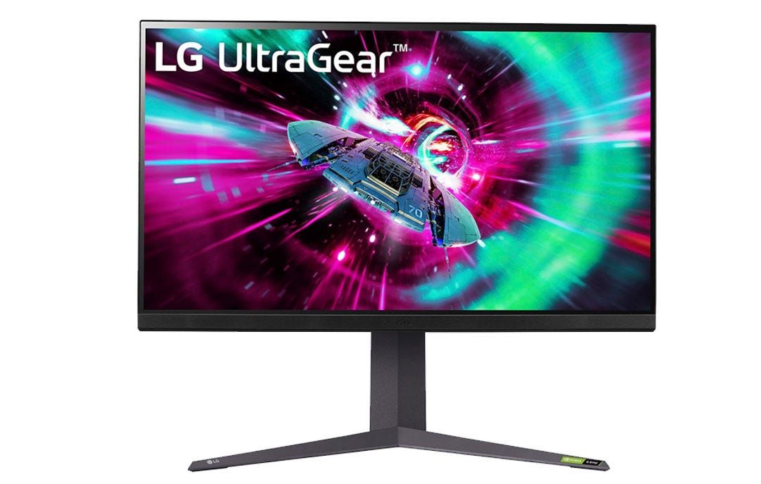 מסך מחשב ''32 UltraGear™ 4K UHD IPS תוצרת LG דגם: 32GR93U-B