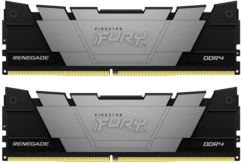 זיכרון Kingston Fury Renegade Black 16GB (2x8GB) DDR4 3600MHz CL16