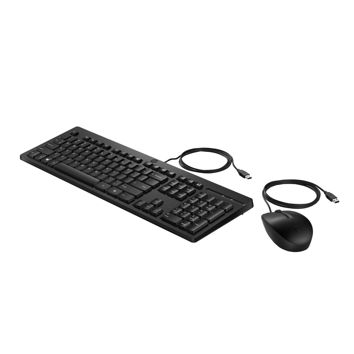 סט קומבו מקלדת+עכבר HP 225 Wired MSE and KB G2