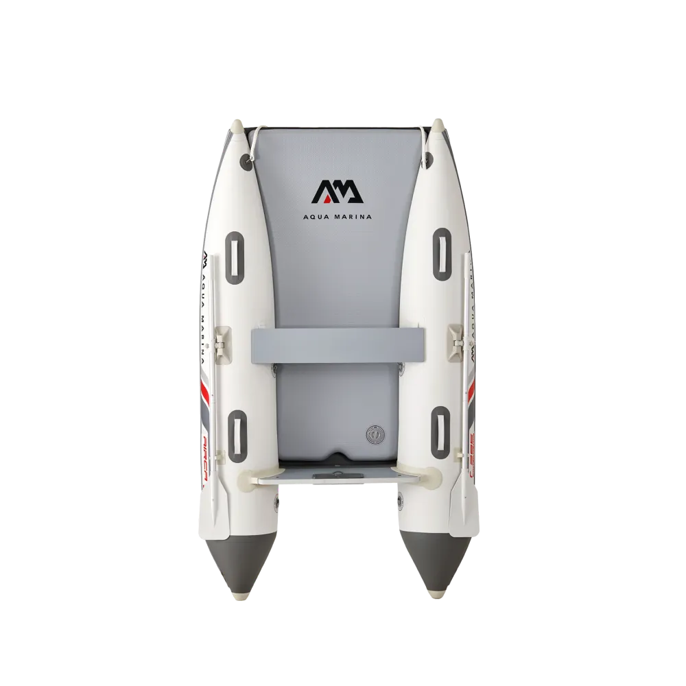 סירה מתנפחת AQUA MARINA AIRCAT BT-AC285 – אורך 285 ס"מ – 4 מקומות – עומס 400 ק"ג – רצפת DWF Air