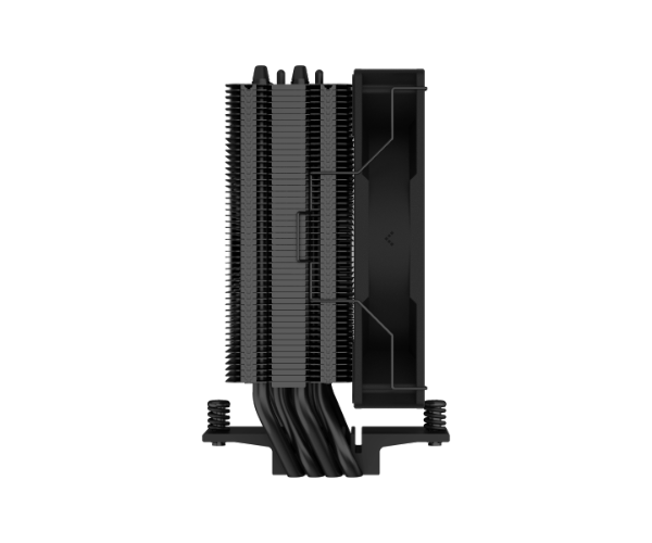מאוורר קירור למעבד DeepCool AG400 – קירור אוויר – מאוורר 120 מ"מ – TDP עד 220W – גובה 150 מ"מ – תואם AM4/AM5 ו-LGA 115X/1200/1700/1851 – צבע שחור