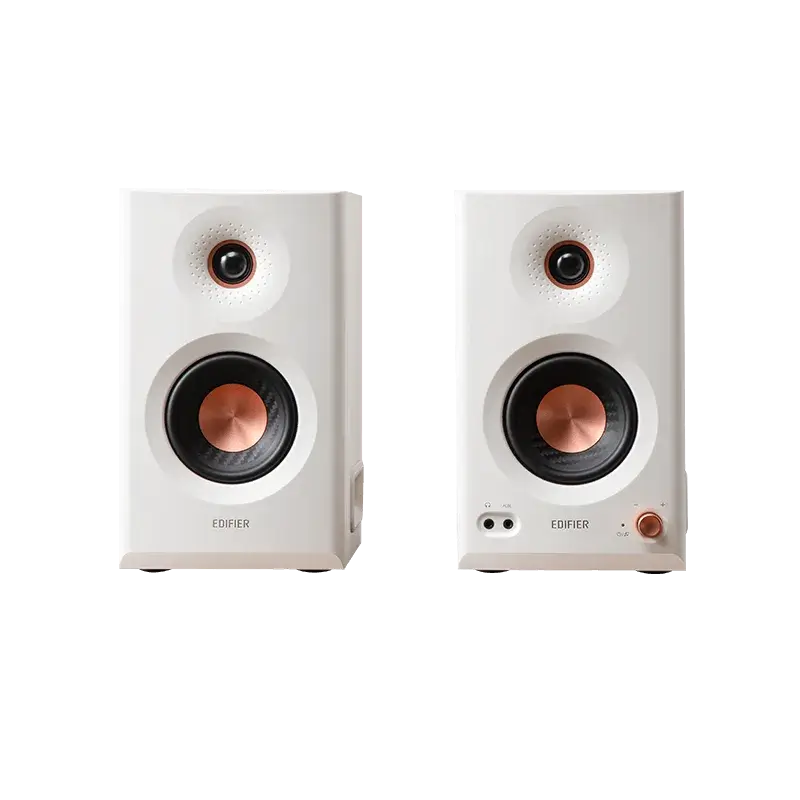 רמקולי סטודיו Edifier MR5 – הספק 110W RMS – טווח 46Hz-40kHz – Tri-amped – Bluetooth – לבן