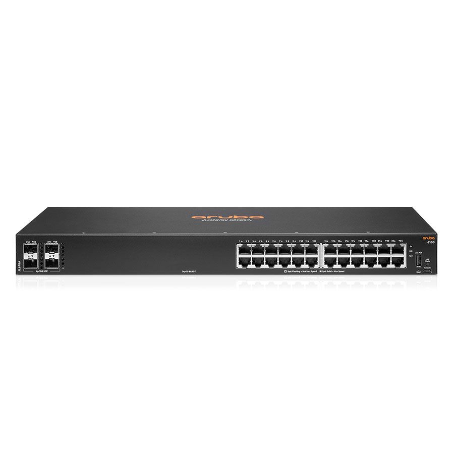Aruba 6100 24G 4SFP+ Switch
