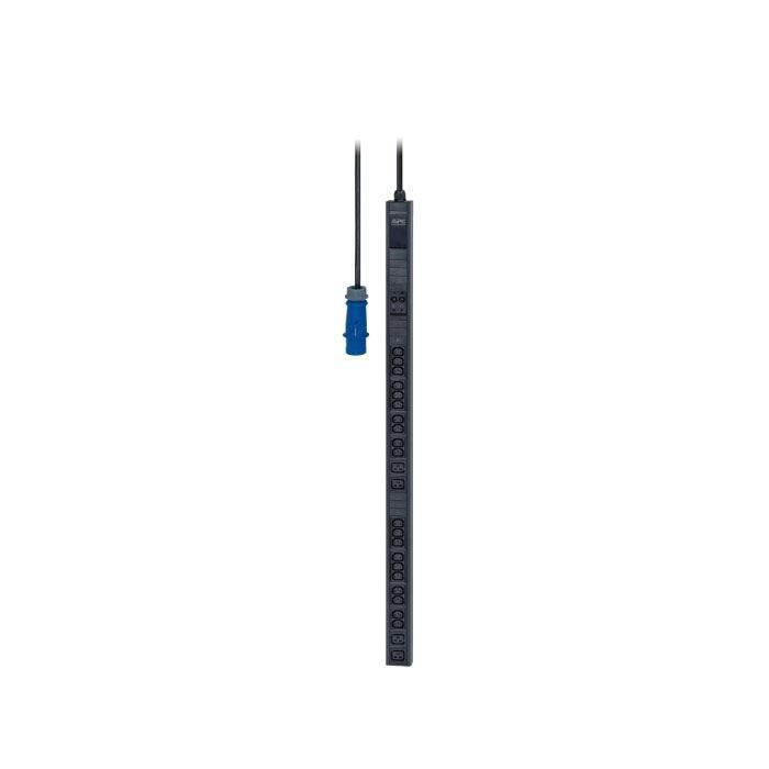 Easy PDU, Basic, Zero U, 32A, 230V, (20)C13 & (4)C19；IEC309