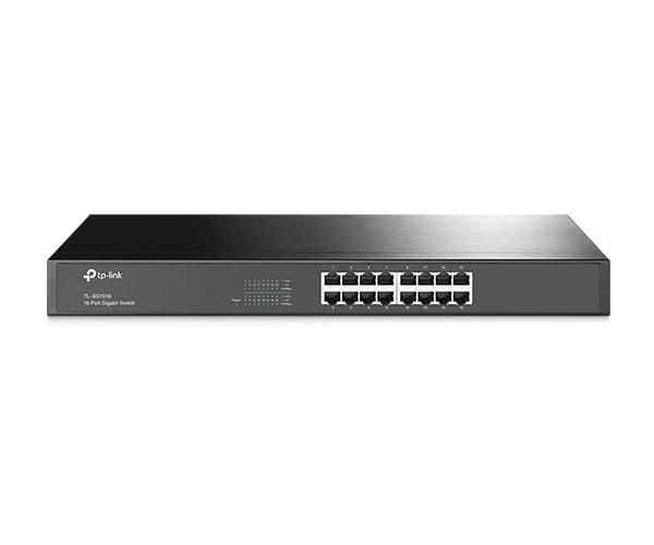 סוויץ' TPLINK TL-SG1016 16 PortDesktop&Rackmount Switch 1G